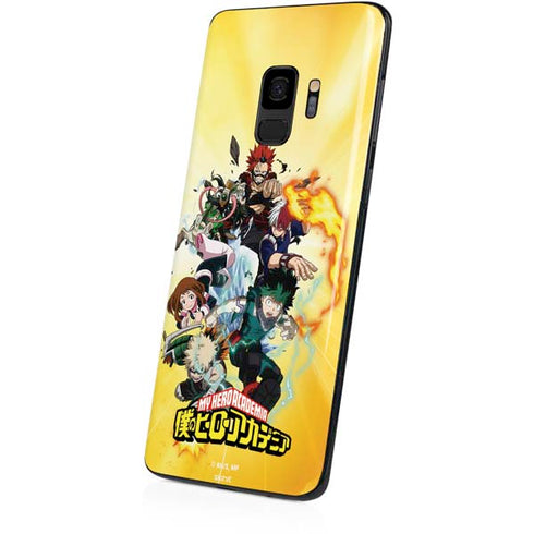 My Hero Academia Hero Team Season 4 Galaxy S9 Skin